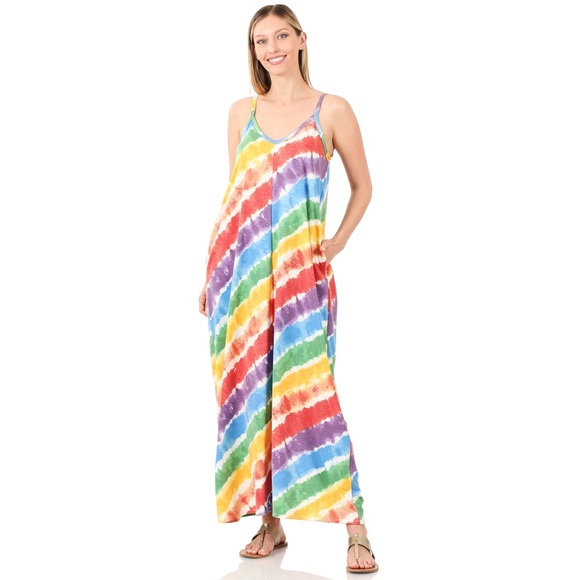Rainbow Maxi Dress - Picture 4 of 6
